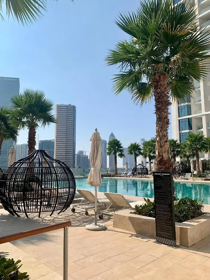 Hotel Apartment - Studio In Dubai Business Bay Direct On The Water Canal - 1Km From Downtown & Dubai Mall - 1217A