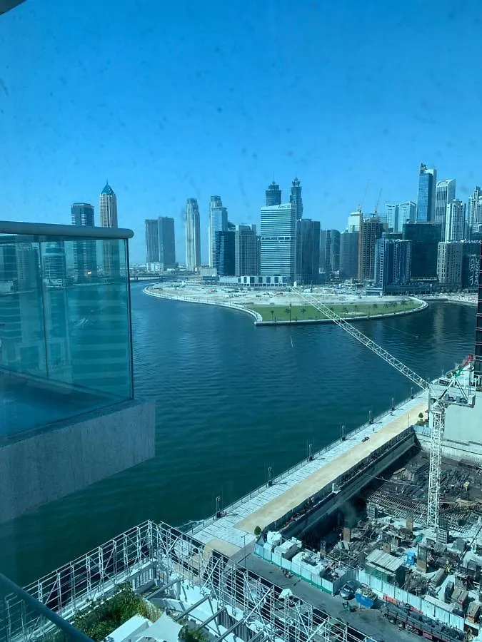 Hotel Apartment - Studio In Dubai Business Bay Direct On The Water Canal - 1Km From Downtown & Dubai Mall - 1217A 0*,
